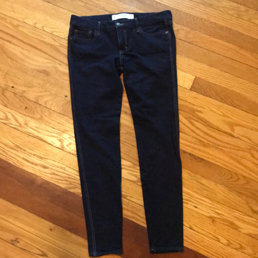 Abercrombie and Fitch dark wash jeggings
